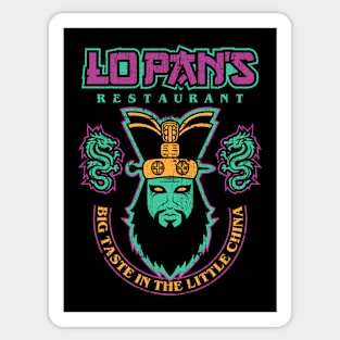 Lo Pan's Restaurant ✅ Big Taste in Little China Sticker